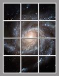 Ceiling Mural hubble01_6x8cr by Hubble Telescope